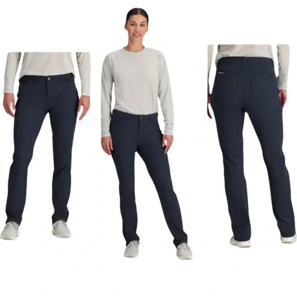 Outdoor Research Ferrosi Pants Womens Size12 Hiking Stretch UPF 50+ Black NWT